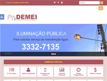 Tablet Screenshot of demei.com.br